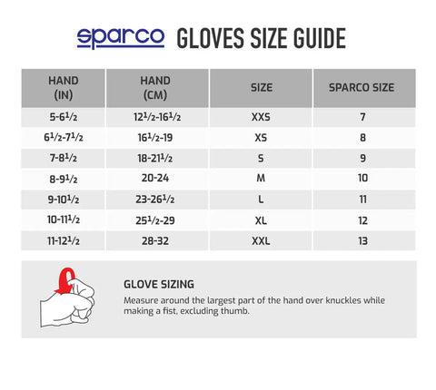 2025 SPARCO ARROW EVO RACING GLOVES